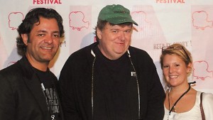 Michael Moore at the Miami Short Film Festival